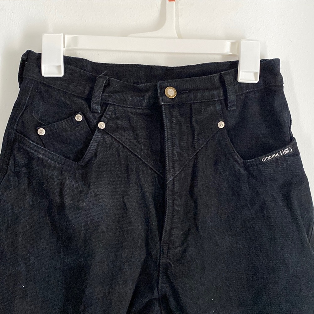 Genuine Ethics Bareback Black Jeans 9/10